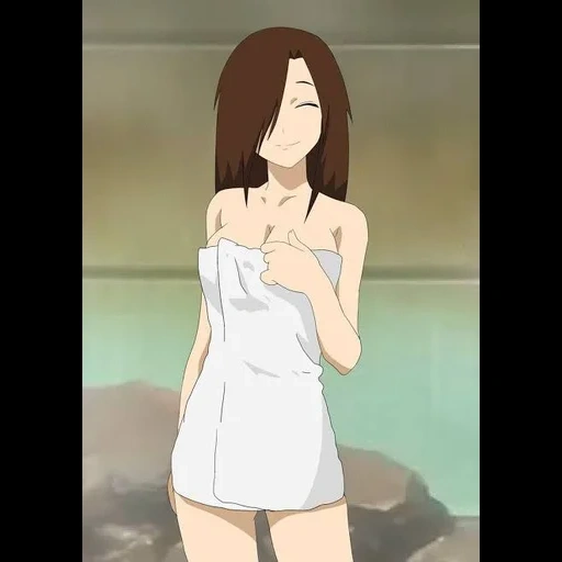 menina anime, personagem de anime, papel de animação, cartão de flor cassie