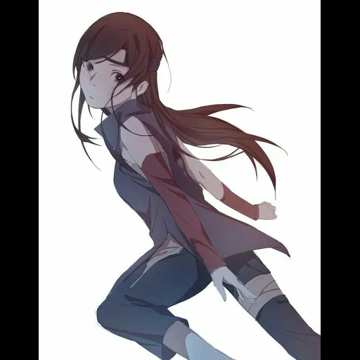 naru, naruto, figura, menina anime, referência de personagem os naruto ninja girl