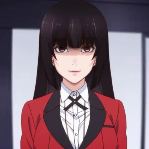 yumeko, kakegurui, yumeko jabami, yumeko kakeguru, anime crazy excitement yumeko