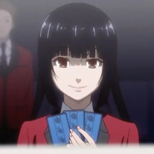 kakegurui, kakegurui kegembiraan gila, anime crazy excitement yumeko jabs, anime gilai kegembiraan yumko jabs midari, seorang pemain gambler kompulsif 2017 avid player kakegurui 2017