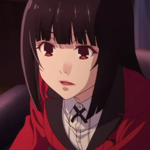 yumeko, kakegurui, yumeko jabami, мэри аниме юмеко, безумный азарт юмэко