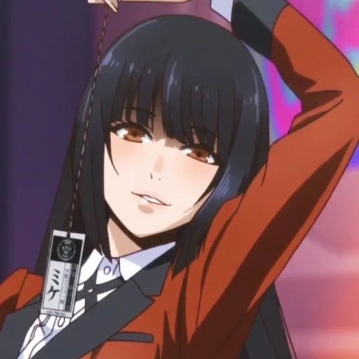 kakegurui, jabam yumko, yumeko jabami, emoção louca yumoko, emoção louca kakegurui