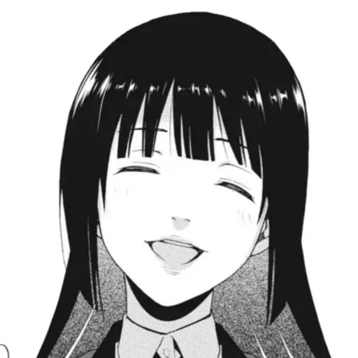 manga yumko, yumiko jabs, manga yumeko jabs, manga emoção louca, manga yumeko de excitação maluca