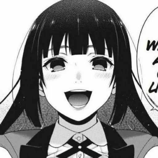 kakegurui, manga ambas yumko, manga emoção louca, manga de excitação maluca yumeko, personagens de empolgação maluca yumeko