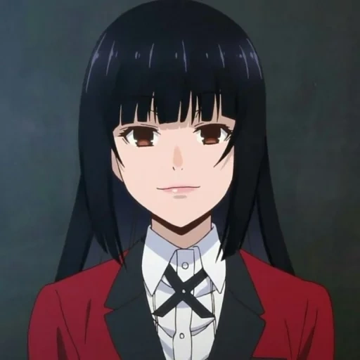 kakegurui, yumeko jabami, yumeko kakegurui, kegembiraan gila yumiko, kegembiraan gila jumeko jabami