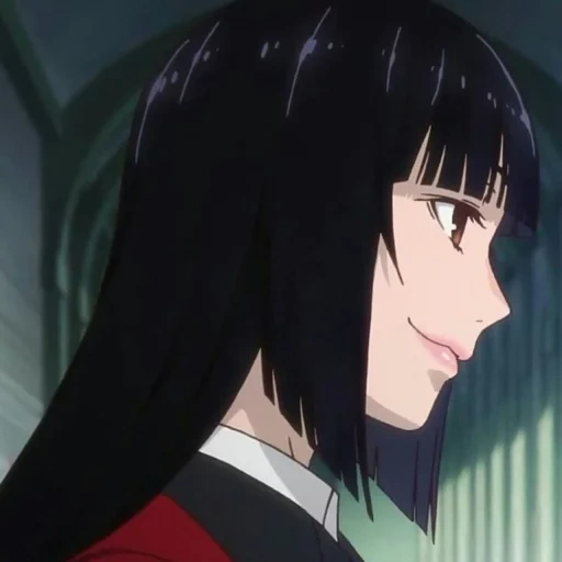 kakegurui, yumeko jabami, юмеко безумный азарт, безумный азарт юмэко, аниме безумный азарт 1 серия