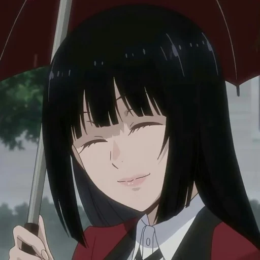 kakegurui, catherine, anime kakegurui, excitation folle personnages yumeko, anime esthétique mad isart