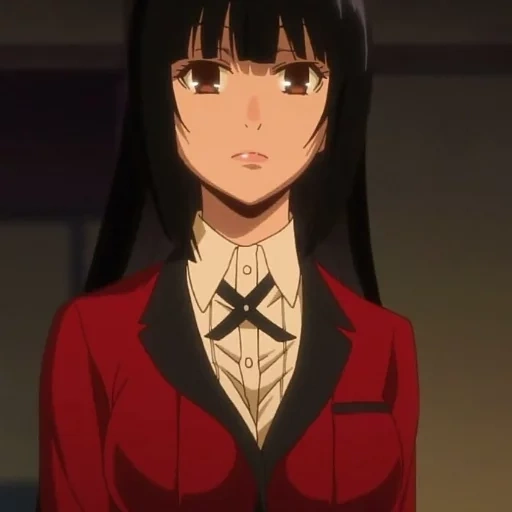 kakegurui, juego, crazy excitement 3 episodio, anime loco emoción yumeko, anime ávido jugador kakeguri compulsivo