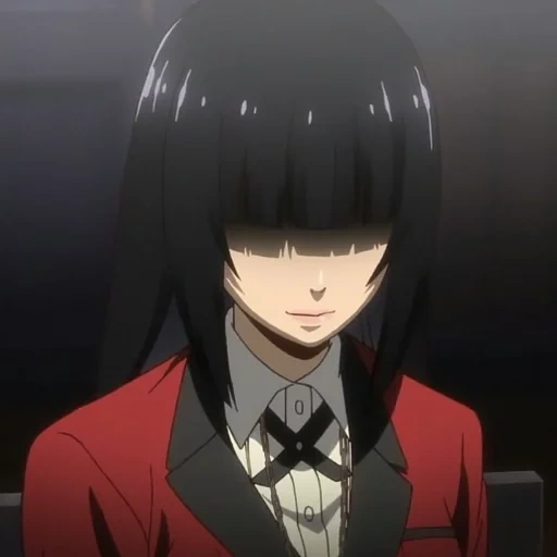 a family, girl guy, crazy excitement yumoko, anime crazy excitement yumeko, anime avid player kakegurui