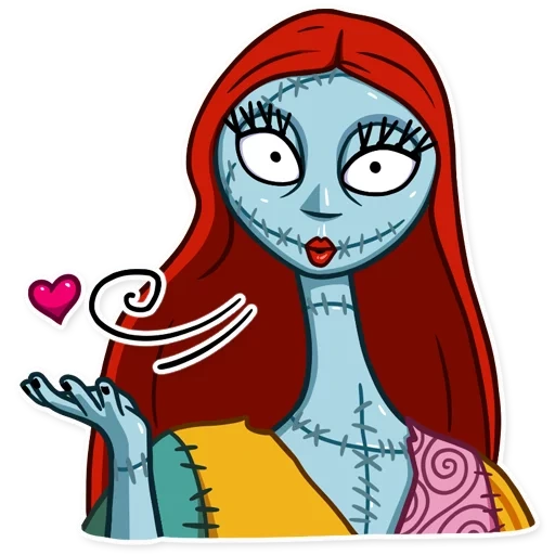 mimpi buruk sebelum natal, nightmare before christmas sally