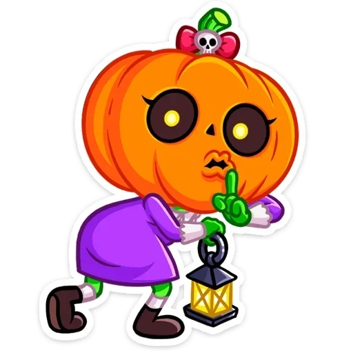 pumpkin wen, halloween, xiao pu, little jackie, jackie kecil