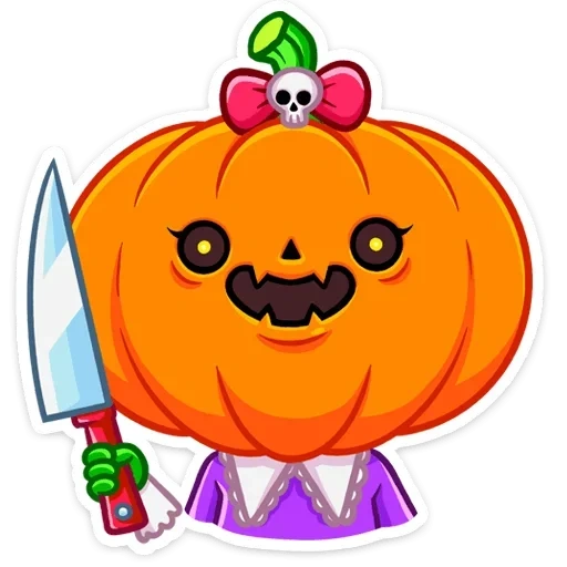 texto de abóbora, xiao pu, halloween, xiao jiji