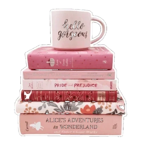 чашка, розовая книга, сиреневая книга, коробка подарочная, кружка the best christmas