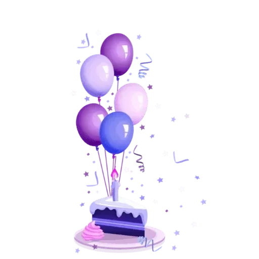 день рождения, с днем рождения фон, торт плакате шариком, с днем рождения клипарт, торт шариками прозрачном фоне