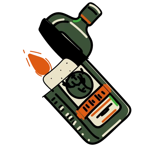 botella, botella de iconos, insignia de botella, icono de alcohol, botella de refrescos