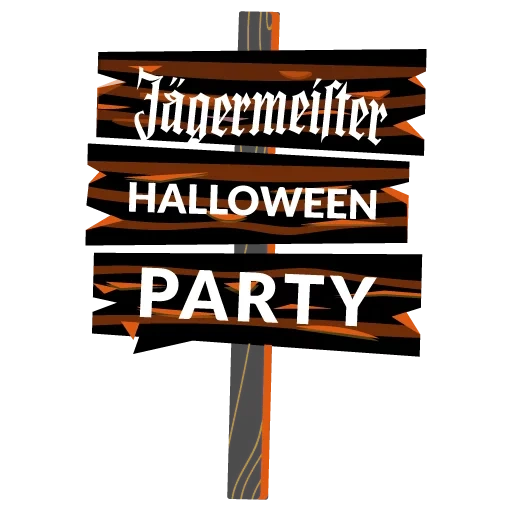 хэллоуин, jagermeister, хэллоуин рамка, halloween party, табличка хэллоуин