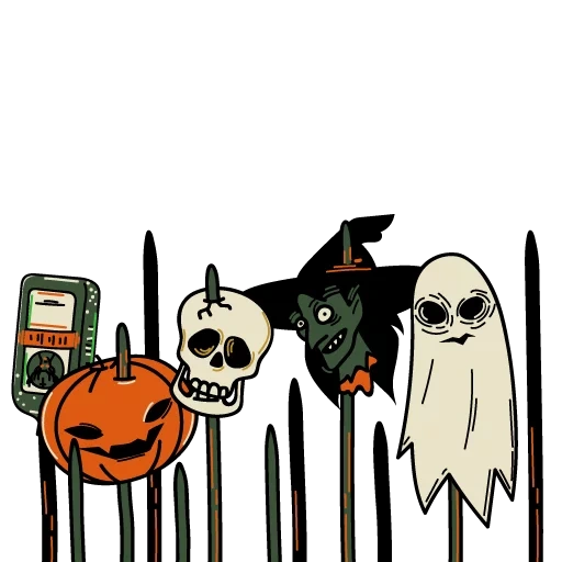 halloween, halloween, graffiti halloween, halloween skull, autocollants halloween