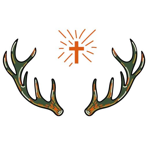 cervo, angolo del logotipo, corna di cervo, corna di cervo, corna di renna