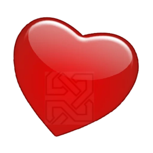 cœur, le cœur est rouge, clipart heart, coeur icône, deux coeurs sont à proximité