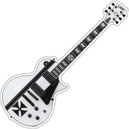 hatfield guitar, iron cross guitar, kirk hammett guitar, james hetfield esp guitar, esp iron cross electric guitar