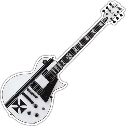 guitare hatfield, guitare iron cross, guitare kirk hammett, james hetfield esp guitar, guitare électrique esp iron cross