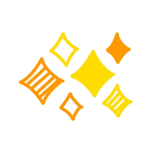 hintergrund, emoji, star clipart, square logo, emoji drei sterne