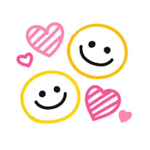 clipart, feliz emoji, estes são emoticons, kawai emoji, marcador emoji