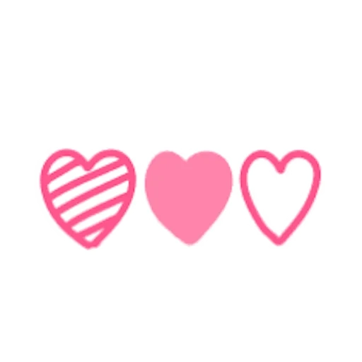 heart, the heart is vector, pink heart, pink hearts, the heart is pink printing