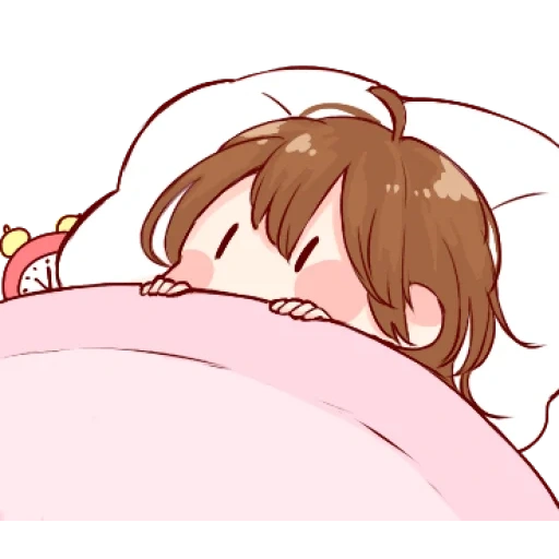 animation, figure, anime neko, short animation, anime girl is asleep