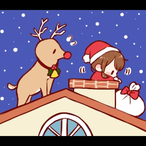 reinder de natal, milk mocha christmas, feliz natal, caricatura feliz natal, feliz ano novo feliz natal