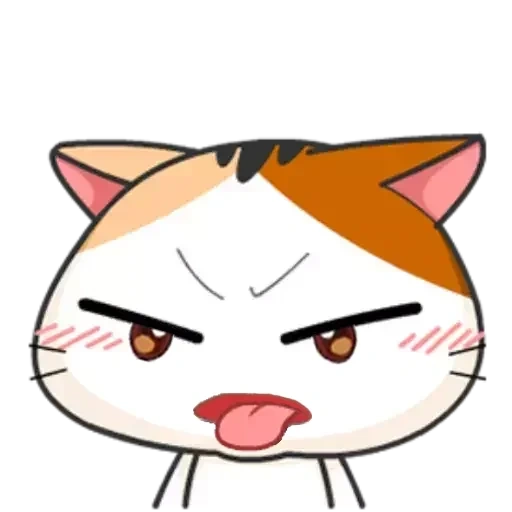 odaries à fourrure, charmant phoque, meow animated, phoque du japon, anime expression chat