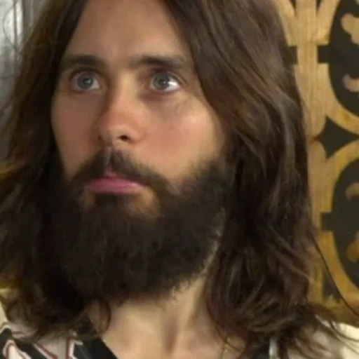 jarado, el hombre, jared leto, barba de verano de jared, jared leto 2019 sin barba