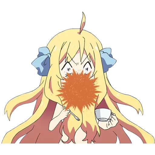 anime, torah anime, personnages d'anime, jashin chan dropcick, anime dragon maid lulu