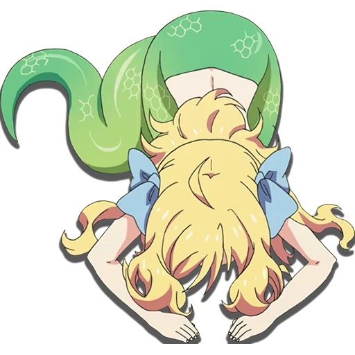 lucoa chibi, jashin chan dropcick, dragon maid kobayashi, ketzalcoatl dragon maid, ketzalcoatl dragon maid kobayashi