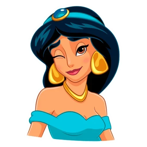 gelsomino, principessa jasmine