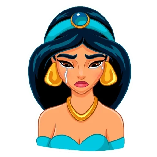 jasmim, adesivos de jasmim, princesa jasmine