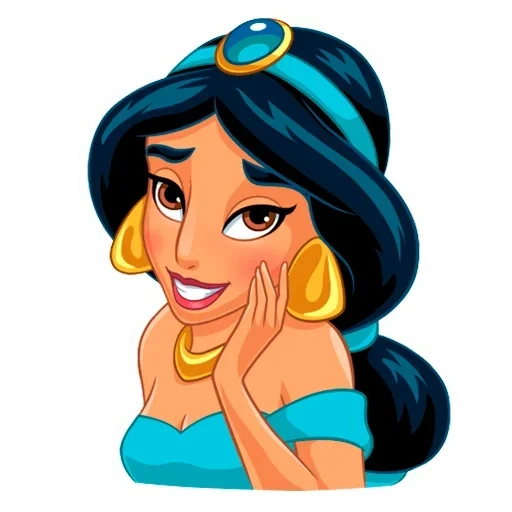 gelsomino, gelsomino adesivo, principessa jasmine