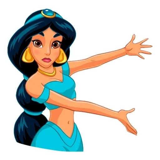 gelsomino, gelsomino adesivo, principessa jasmine