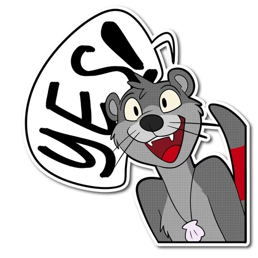 der beste, scherzen, schneeleopard, tom jerry sticker