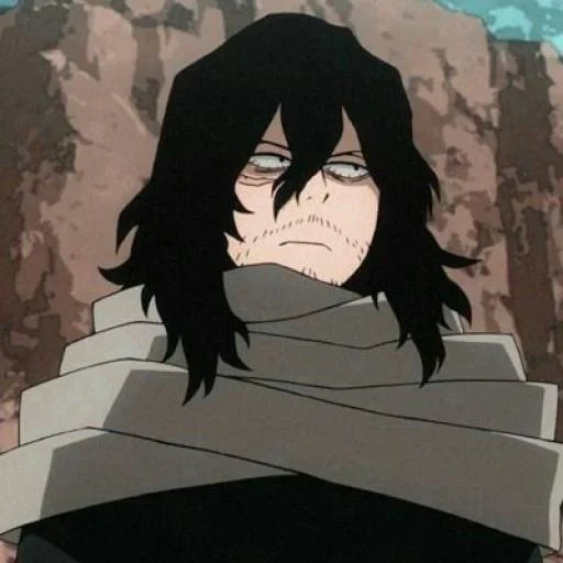 aizawa, aize shaotian, aizawa shouta, anime aizawa shota, cuplikan layar azesho tower