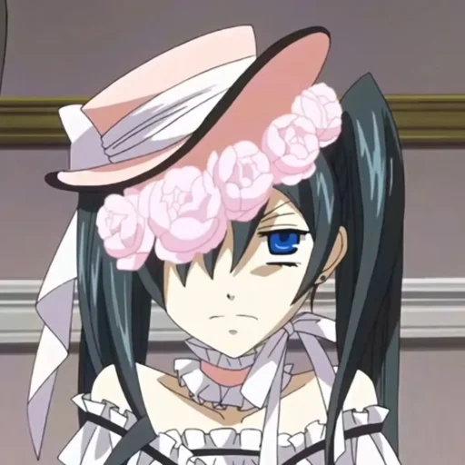 ciel, ciel phantomhive, butler oscuro ciel, dark butler 1 temporada, vestido oscuro de butler ciel