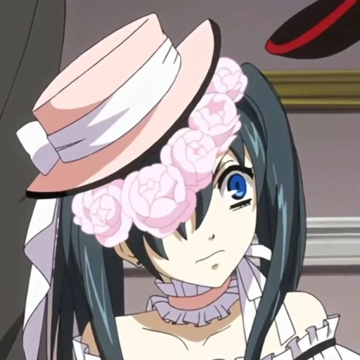 ciel, personagens de anime, dark butler 1 temporada, vestido de mordomo escuro, dark butler maid siel