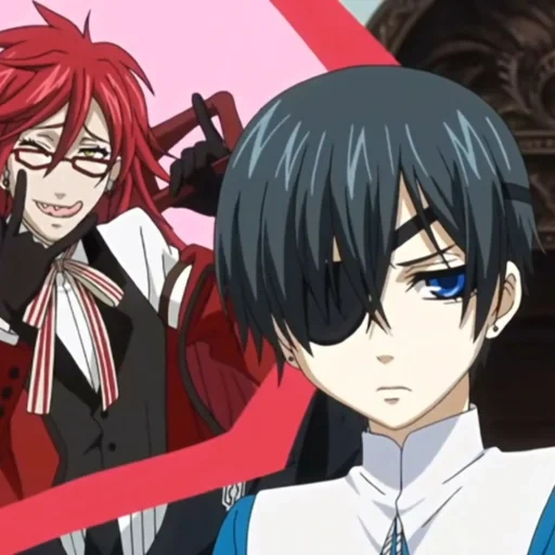 ciel phantomhive, butler oscuro 2, butler oscuro ciel, grell sebastian ciel, grell sutcliff ciel phantomhaw