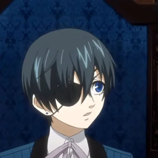 ciel phantomhive, ciel phantomhew está enojado, ciel phantomhawe temporada 1, anime butler oscuro ciel, butler oscuro ciel phantomhew