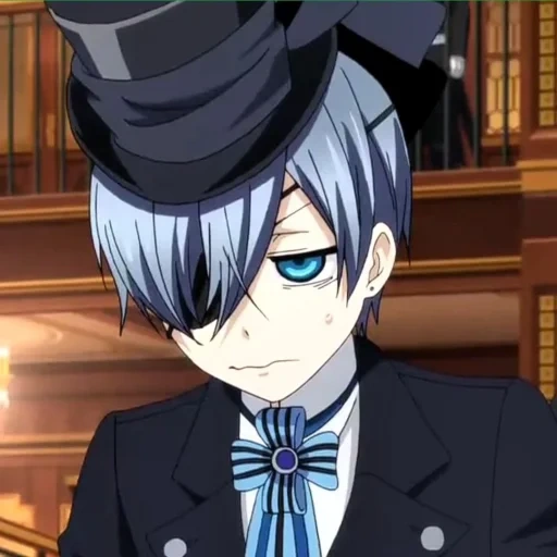 ciel phantomhive, siel phantomhew, ciel phantomhive, ciel phantomhew anime, butler escuro ciel phantomhew