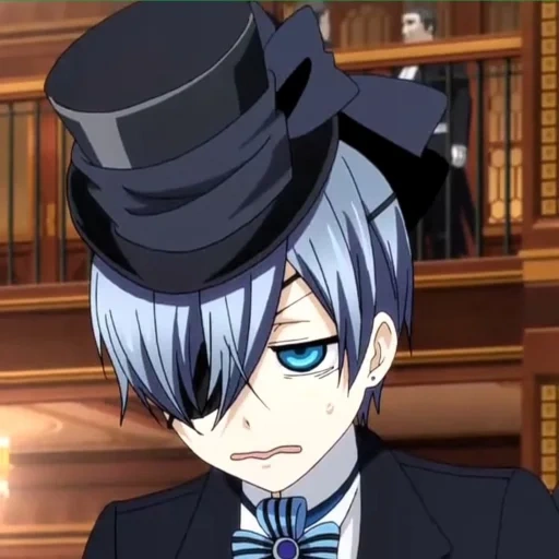 ciel phantomhive, siel phantomhew, butler dark 2, anime adalah butler hitam, butler gelap ciel phantomhew