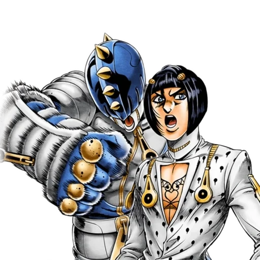 anime, manga jojo, bruno bucciarati, buchchellati bruno, bruno buchchellati enfia os dedos