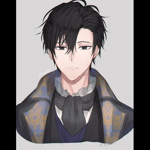 the people, jumin jean, anime creative, anime charaktere, anime art guy