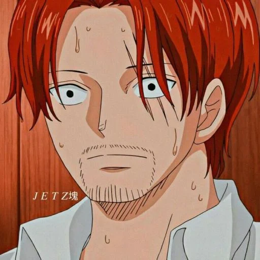 animation, shanks icons, cartoon characters, shanks one piece, think who is the strongest anime van pease