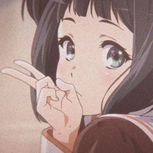 tamiser, anime, image, filles anime, anime d'euphonium